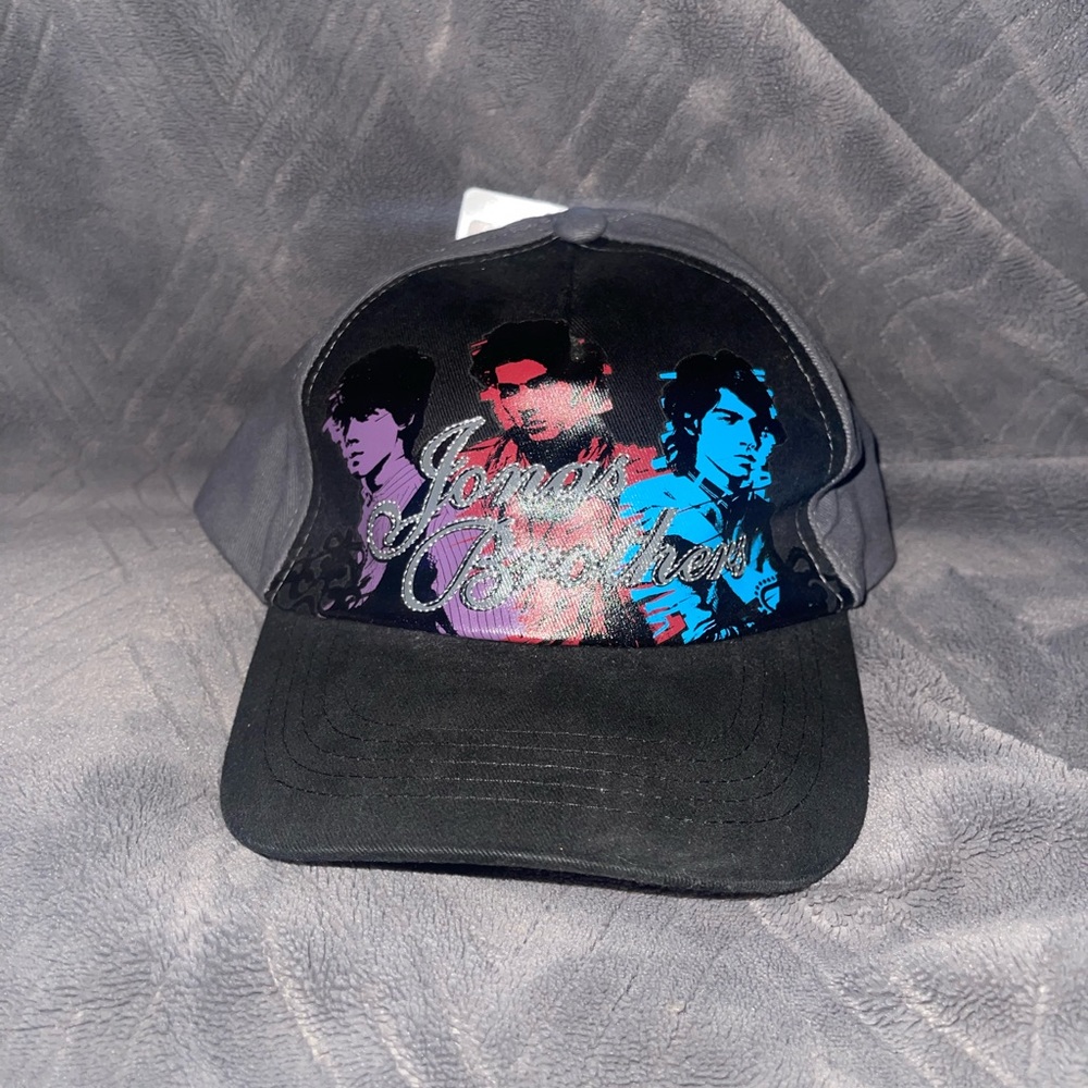 Disney Youth Adjustable Jonas Brothers Hat Strapback NWT